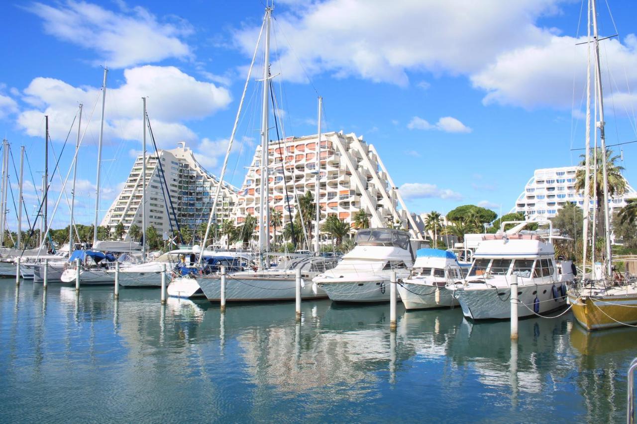 Studio Vue Port - Parking privé - La Grande Motte Extérieur photo